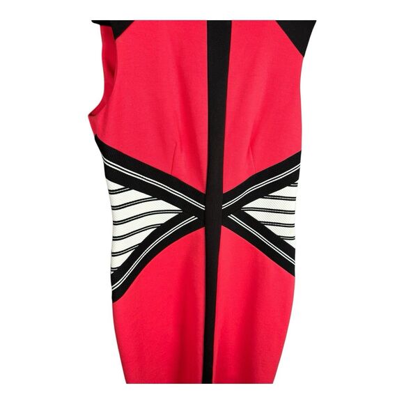 Pink Pretty Classy‎ Romantic Valentines Day Ivanka Trump Zip Up Dress Size 8 - Picture 4 of 16